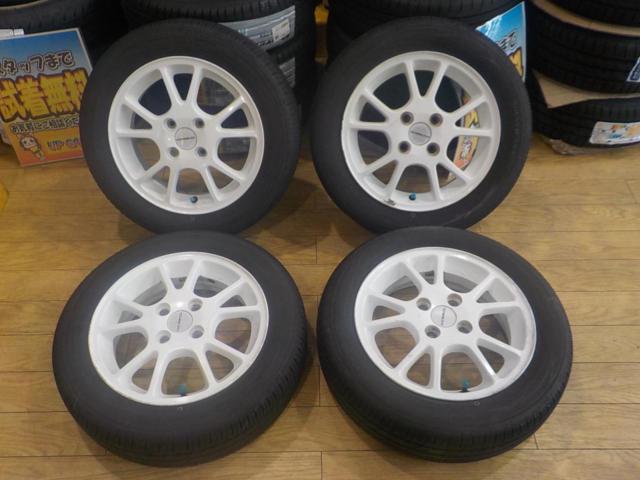 スズキ純正アルトワークス(HA22S)純正ホイール +TOYO NANOENERGY3 