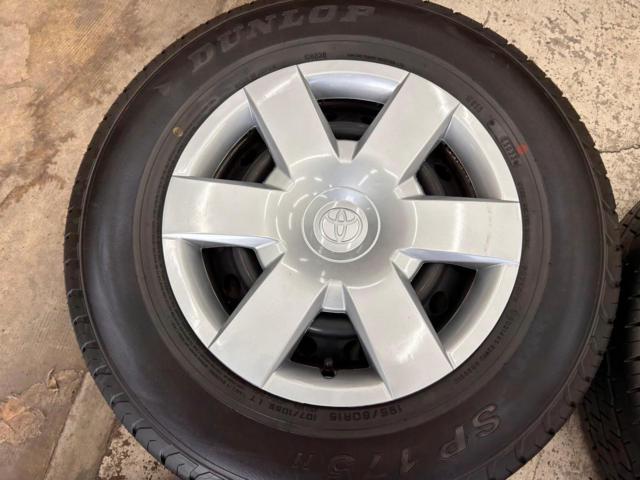 トヨタ (TOYOTA) 200系ハイエース 純正スチールホイール + DUNLOP  