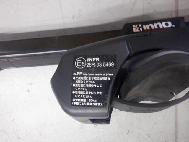 INNO INFR ルーフレール用ベースキャリア | やや傷や汚れあり | アップガレージ 奈良四条店 | カー用品 キャリアを通販で購入する ...