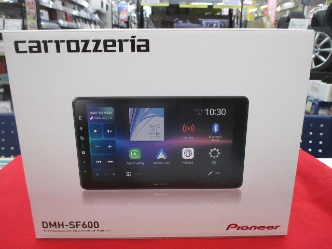 carrozzeria】DMH-SF600 9V型ワイドSVGA/Bluetooth/USB/チューナー 