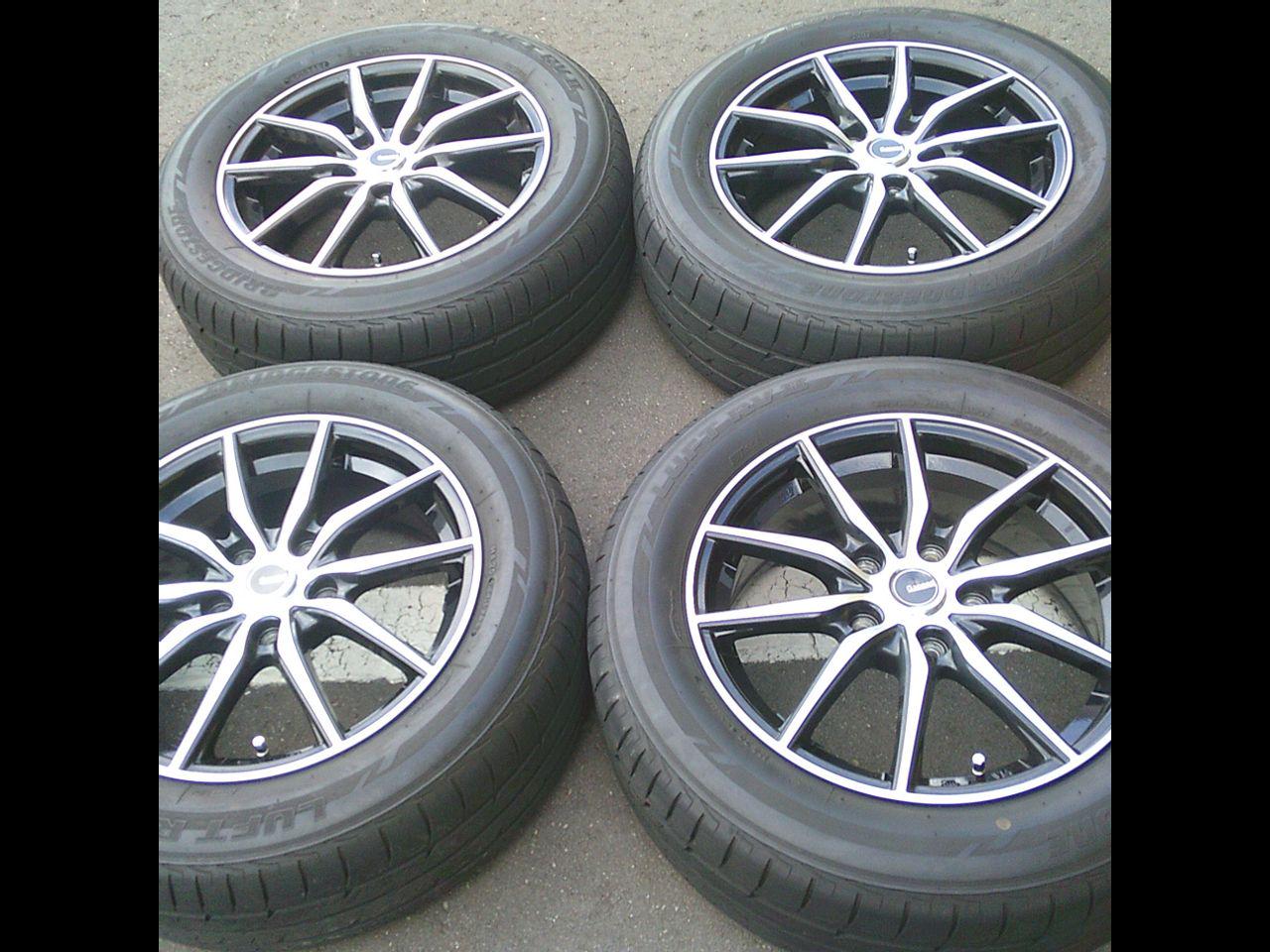 外ひな壇】HOT STUFF G.speed P-02 + BRIDGESTONE LUFT RVⅡ | やや傷 