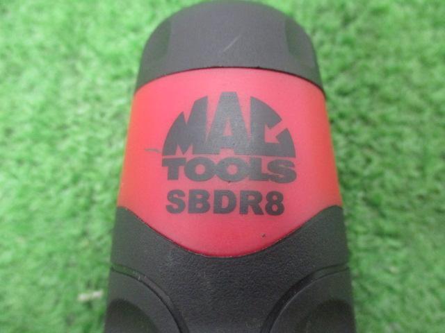 MAC TOOLS SBDR8 ラチェッティング1/4ヘックスビットドライバー