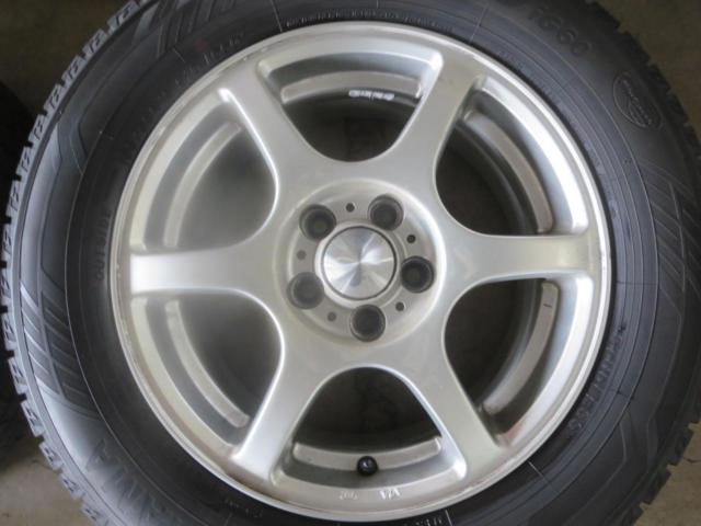 YOKOHAMA iceGUARD iG60 + メーカー不明 スポークホイール | やや傷や 