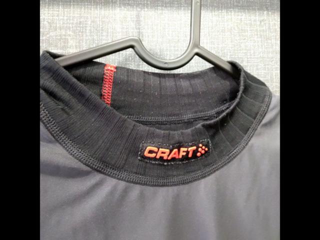 1大特価サイズ:XS CRAFT 長袖 インナー ブラック