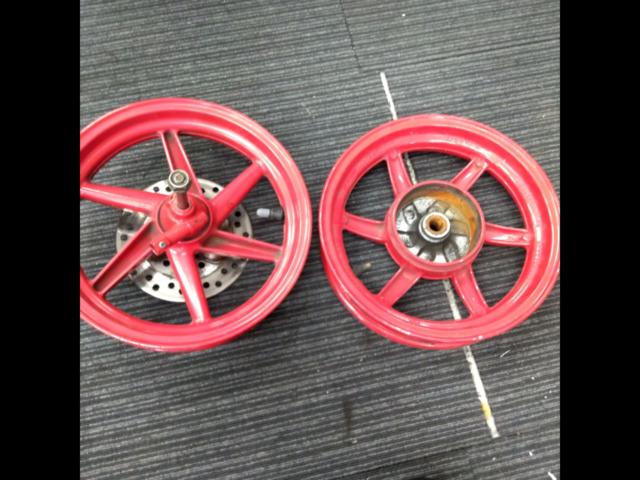HONDA ライブDio ZX(AF35)50周年記念モデル 純正ホイール | 傷や汚れ 