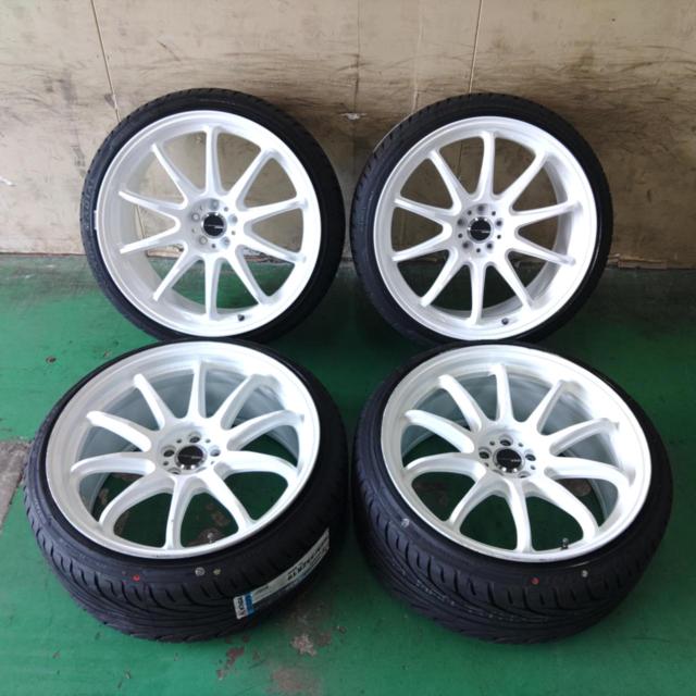 ☆新品タイヤセット☆WORK EMOTION ZR10 + KENDA KR20 | やや傷や汚れ 