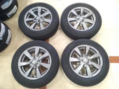 日産純正(NISSAN)  ノート E12 ブラックアロー 純正アルミホイール  + KUMHO/マーシャル(クムホ/MARSHAL) ECOWING ES31