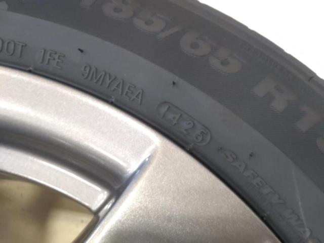 日産純正(NISSAN)  ノート E12 ブラックアロー 純正アルミホイール  + KUMHO/マーシャル(クムホ/MARSHAL) ECOWING ES31