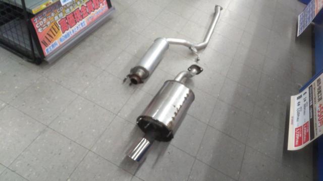 ホンダ純正 シビック タイプR FD2 純正マフラー | やや傷や汚れあり 