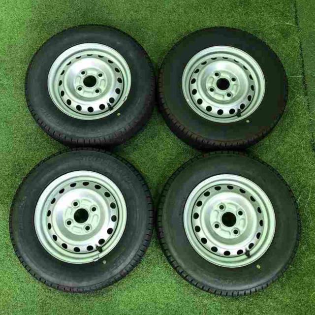 ダイハツ純正(DAIHATSU) ハイゼットトラック純正スチールホイール+ 