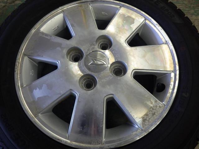 ダイハツ純正(DAIHATSU)  7本スポークホイール +PRACTIVA ICE BP02