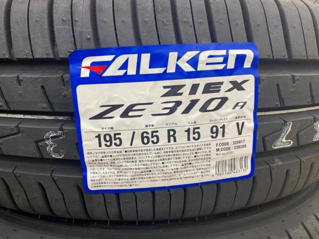 店頭販売のみ FALKEN(ファルケン)ZIEX ZE310R ECORUN 195/65R15 2025年 