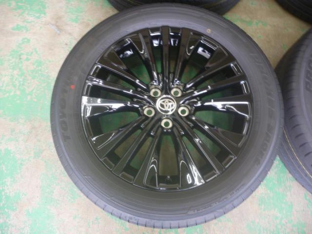 6【トヨタ純正】80系ハリアー ナイトシェード ブラックホイール+【TOYO 