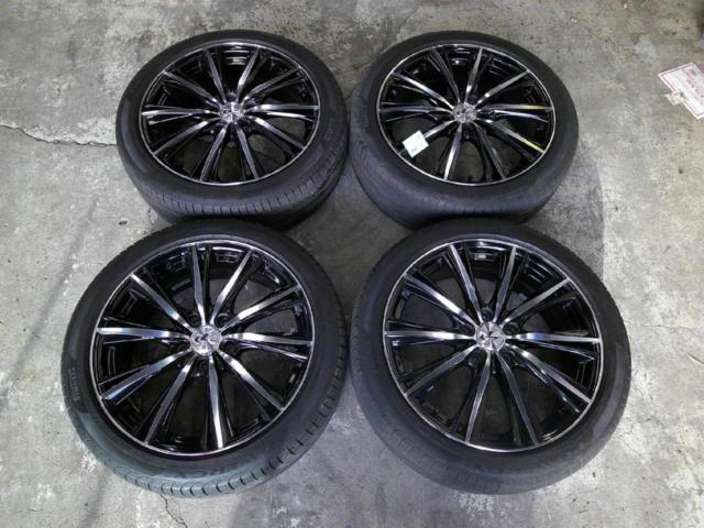 weds LEONIS VX + PIRELLI POWERGY TM 215/45R18 93W | 傷や汚れあり 