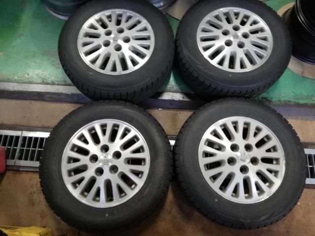 トヨタ純正 クラウン17系純正アルミホイール+BRIDGESTON VRX2 205 
