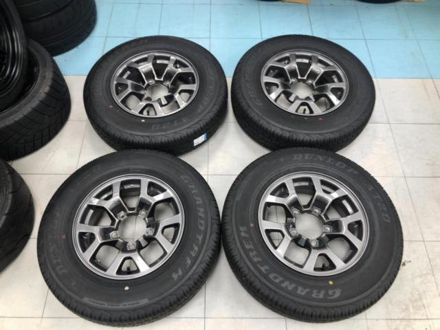 SUZUKI JB74W ジムニーシエラ 純正ホイール + DUNLOP GRANDTREK AT20 