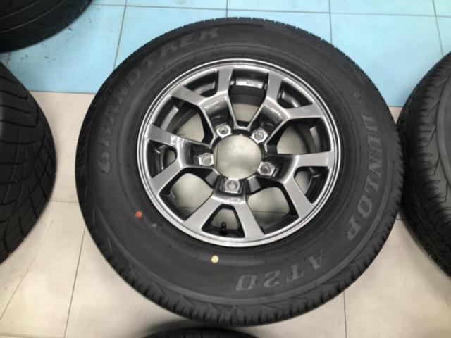 SUZUKI JB74W ジムニーシエラ 純正ホイール + DUNLOP GRANDTREK AT20 