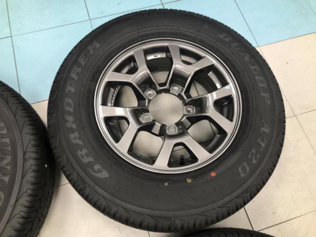 SUZUKI JB74W ジムニーシエラ 純正ホイール + DUNLOP GRANDTREK AT20 