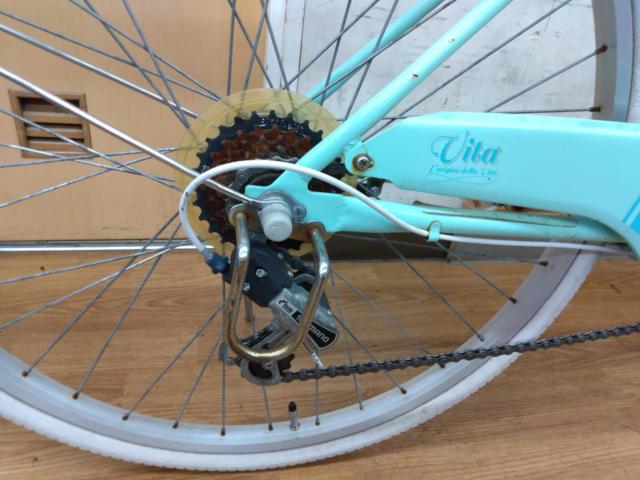 ダイワサイクル VITA 26インチ 外装6段変速 キッズ自転車 ライト 
