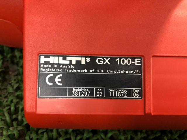 ヒルティ HILTI GX 100-E ガス釘打機