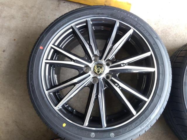 weds RIZLEY BL + KENDA KR203 | 中古品 | アップガレージ 横浜戸塚店 | カー用品 タイヤホイールセット 17 ...