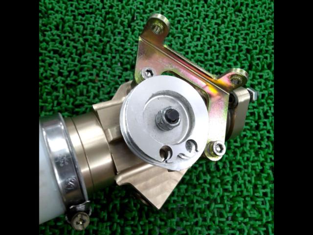 【ワケアリ】【メーカー不明】CNC削り出し40Φ直噴スロットルボディー シグナスX