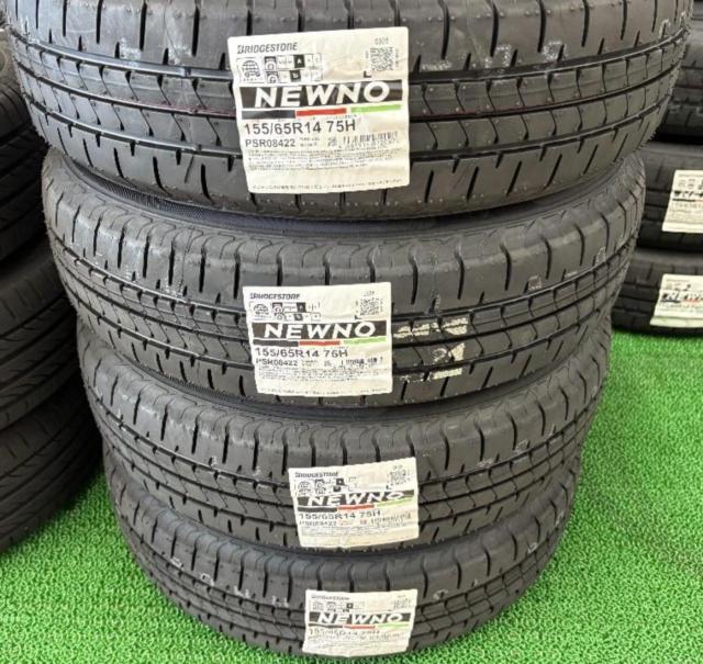 BALMINUM+【BRIDGESTONE】NEWNO 155/65R14 2025年製 4本セット | 新古品 | アップガレージ 金沢店 ...
