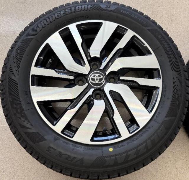 トヨタ(TOYOTA) タンク/ルーミー純正 + BRIDGESTONE BLIZZAK VRX3 165/65R14 79Q 2024年製 ...
