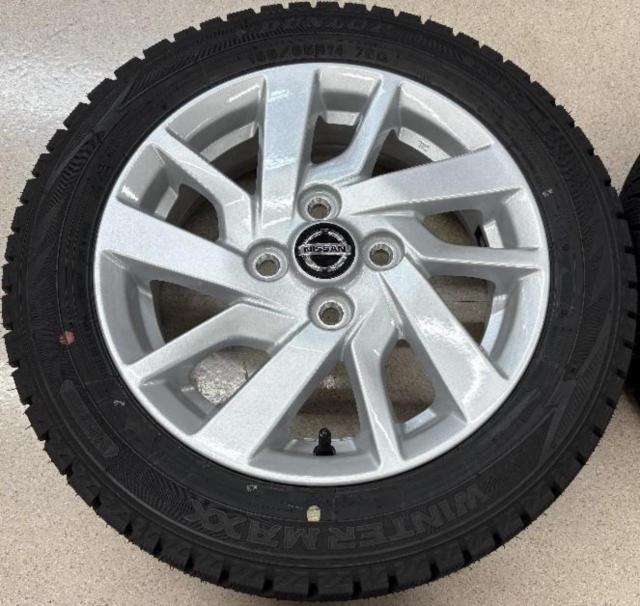 1日産(NISSAN) B44系デイズ純正 + DUNLOP WINTERMAXX WM02 155/65R14 75Q 2024年製 4本 ...