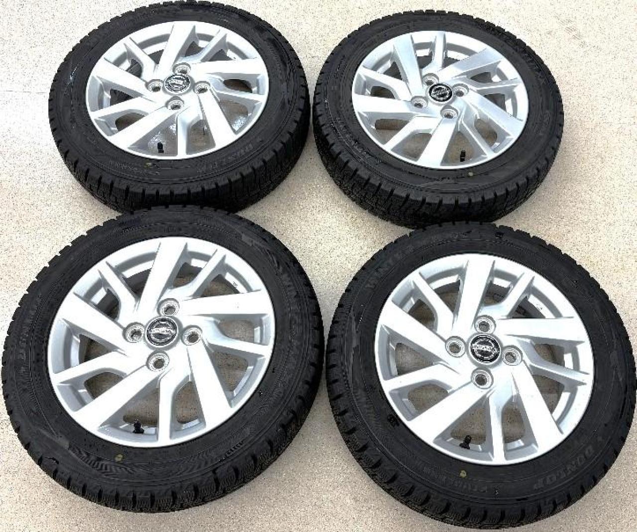 日産(NISSAN) デイズ純正 + DUNLOP WINTERMAXX02 WM02 155/65R14 75Q 2024年製 4本 ...