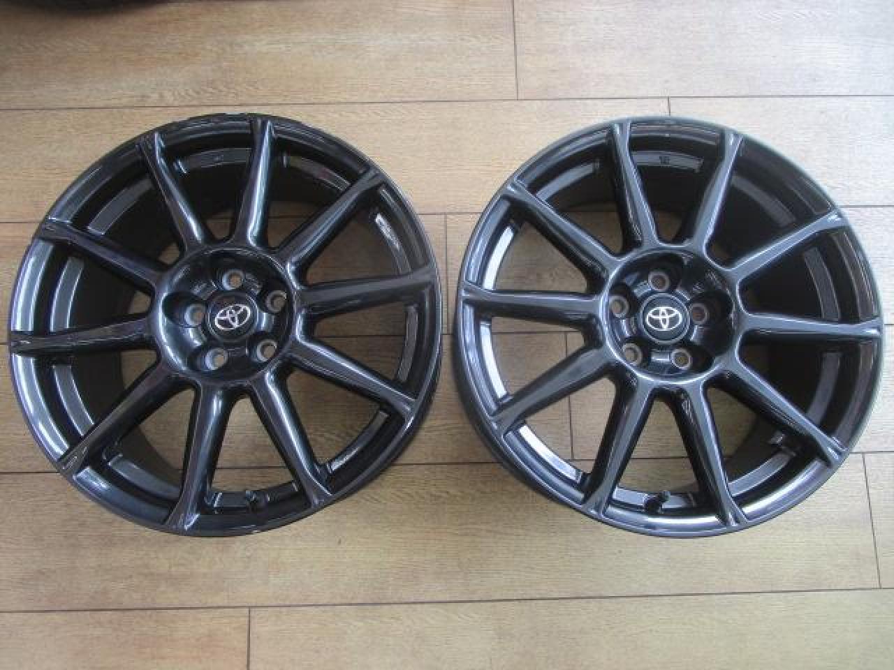 TOYOTA 86 ZN6 late GT limited Black Package Genuine Wheels (Set of 2 ...