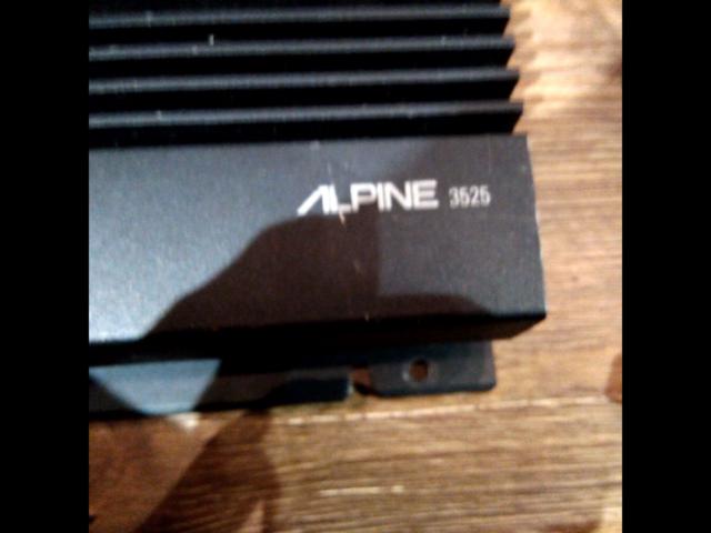 【ALPINE】ALPINE 3525 | わけあり | アップガレージ 加古川店 | カー用品 アンプを通販で購入する | 中古カー＆バイク ...