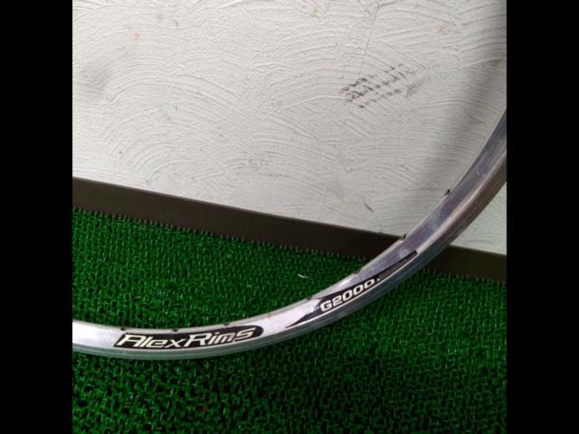 ALEXRIMS G2000 26インチ アルミリム 2本セット | リムを通販で購入する | 中古自転車・自転車パーツを購入するならアップガレージ