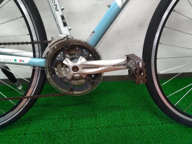 2大特価 わけあり現状販売 BIANCHI CIELO 2010年頃 700×32C 3×8S アルミクロスバイク チェレステ 参考サイズ160-170