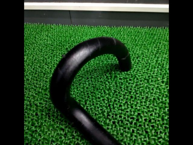 MERIDA 31.8Φ/400mm アルミドロップハンドルバー フルブラック