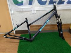 BIANCHI T0018 FS-L アルミマウンテンバイクフレーム ブラック 430サイズ