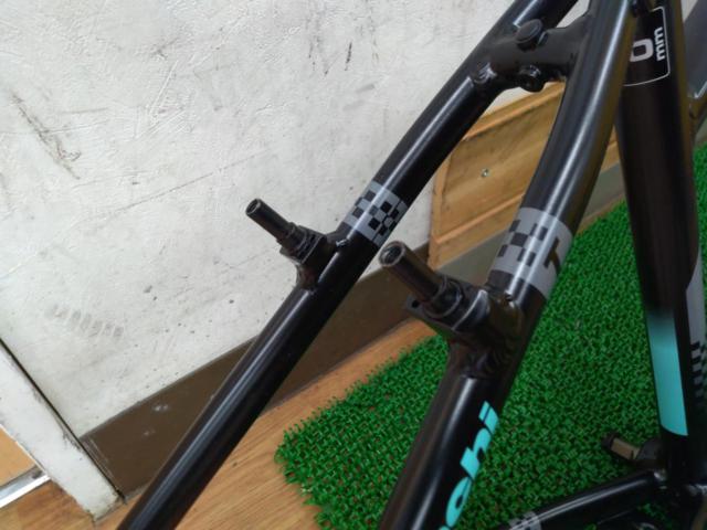BIANCHI T0018 FS-L アルミマウンテンバイクフレーム ブラック 430サイズ