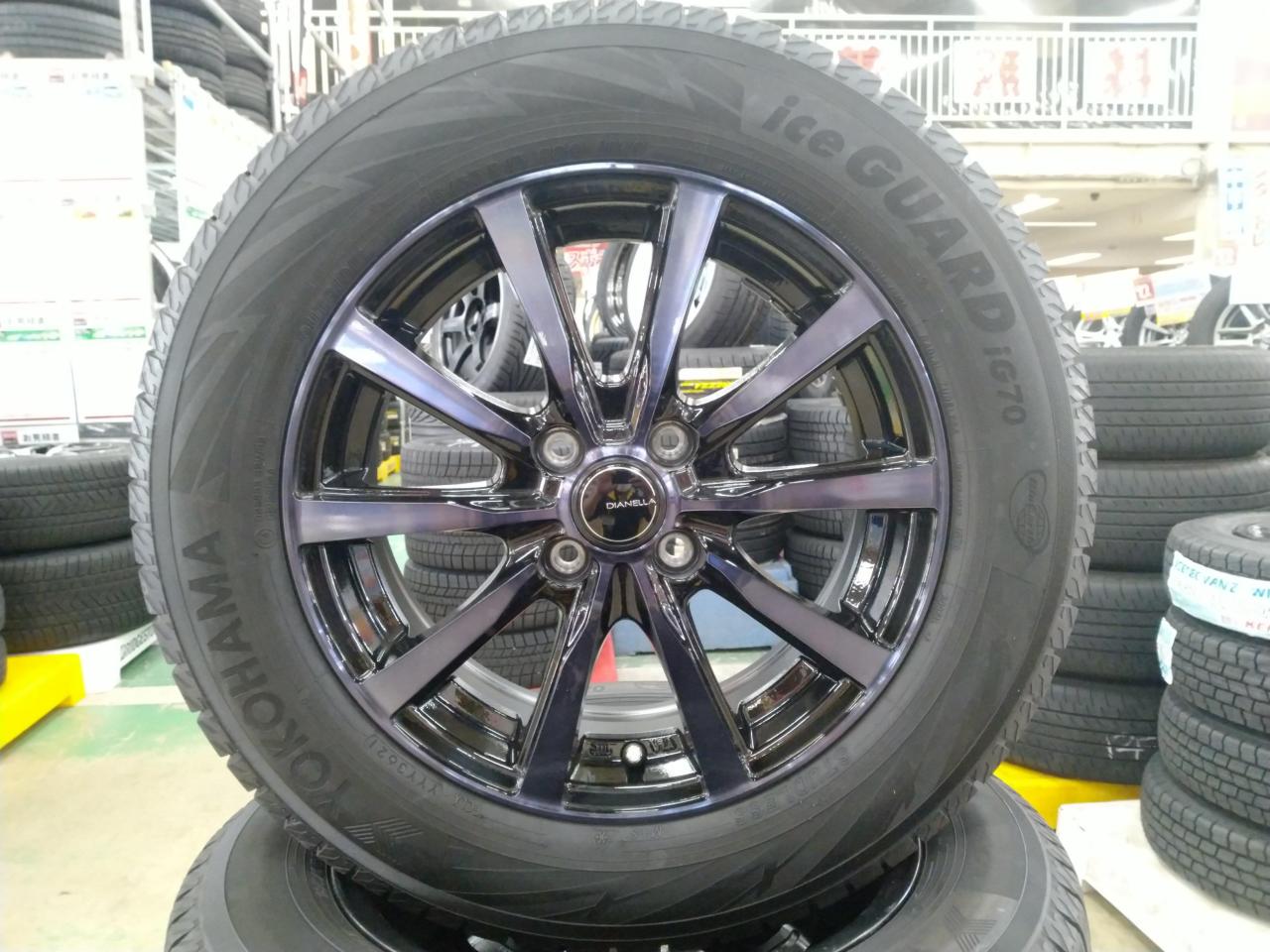 YFC DIANELLA Z10 + YOKOHAMA ICE GUARD IG70 | 傷や汚れあり | アップ 