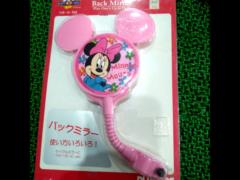 プラスワン ミニーマウスバックミラー ピンク ★値下げしました!!★