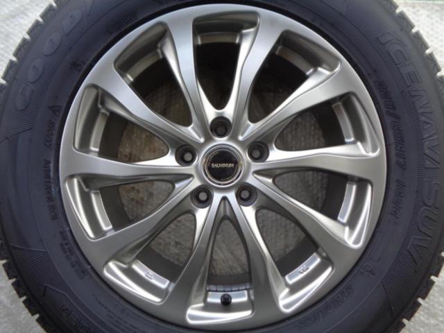BRIDGESTONE(ブリヂストン) BALMINUM(バルミナ) TR10  + GOODYEAR(グッドイヤー) ICE NAVI SUV