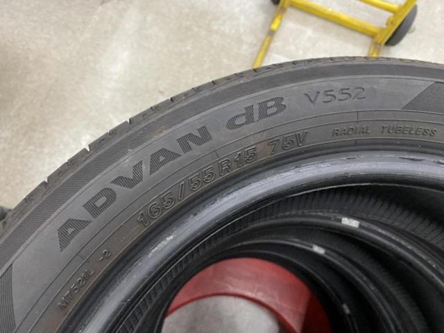 【YOKOHAMA】ADVAN db V552 165/55R15 | やや傷や汚れあり | アップガレージ 石川小松店 | カー用品 タイヤ ...