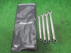 ★値下げしました!!★ Snap-on SPPT615B フランクドライブ コンビネーションレンチ4本+収納袋