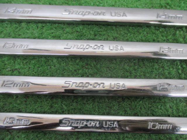 ★値下げしました!!★ Snap-on SPPT615B フランクドライブ コンビネーションレンチ4本+収納袋