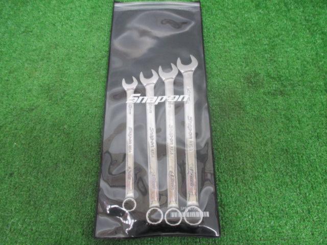 ★値下げしました!!★ Snap-on SPPT615B フランクドライブ コンビネーションレンチ4本+収納袋