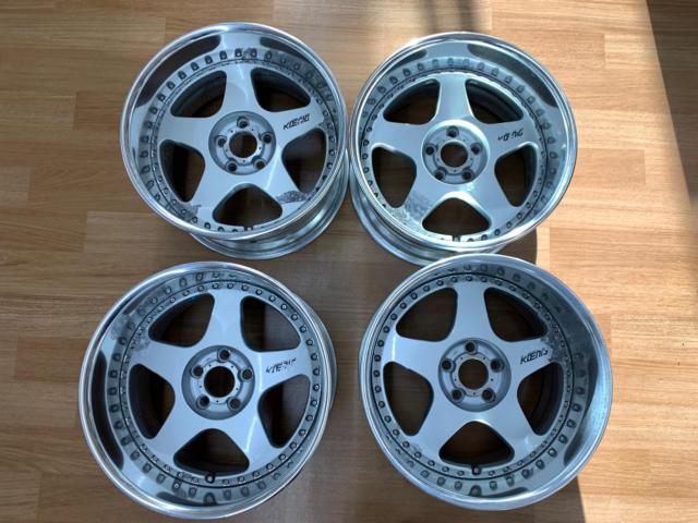 希少ホイール!! KOENIG KG-WRV ケーニッヒ !! | 傷や汚れあり | アップ 