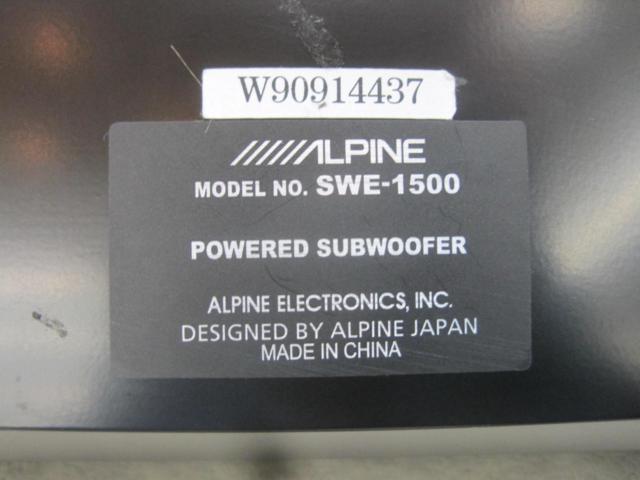 【ALPINE】SWE-1500 | 中古品 | アップガレージ 半田武豊店 | カー用品 スピーカー チューナップウーハースピーカーを通販で ...