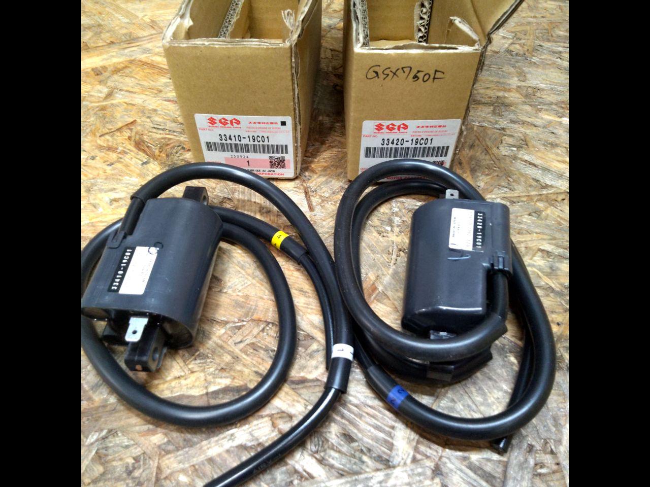 SUZUKI 33410-19C01/33420-19C01 イグニッションコイル | 新古品 | アップガレージ 岡崎宇頭店 | バイク用品 ...