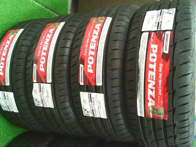 ENKEI(エンケイ) PerformanceLine(パフォーマンスライン) PF05  + BRIDGESTONE(ブリヂストン) POTENZA RE004