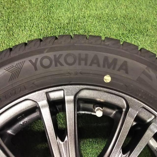 YFC ABATIS 8本ツインスポークアルミホイール + YOKOHAMA iCE GUARD iG70 165/65R14 2021年製造 ...