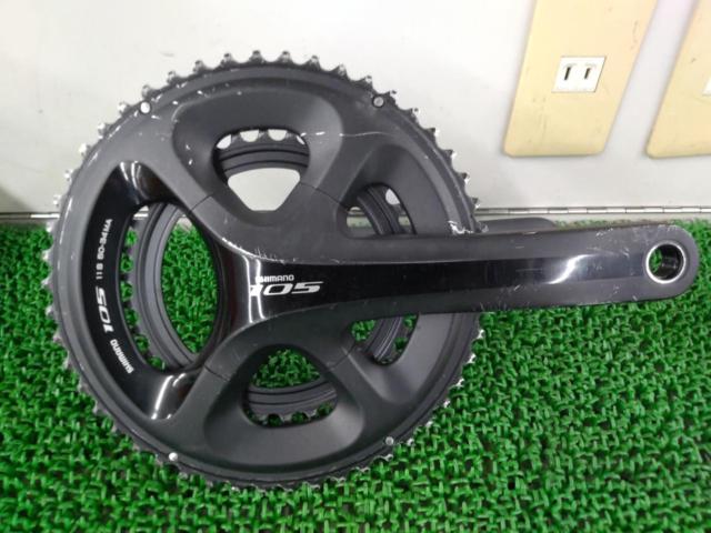 SHIMANO 105 FC-5800 2×11S 170mmクランクセット 50-34T ブラック 
